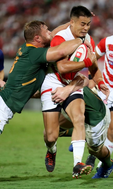 As 1st Asian host, Japan aiming higher at Rugby World Cup